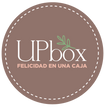 Logo UPbox Lima Felicidad en una caja  